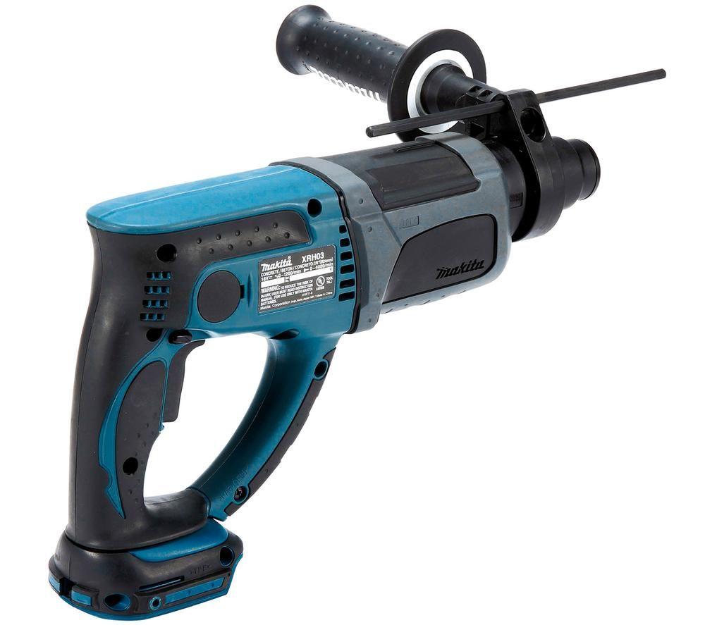 MAKITA DHR202RT1J 18V SDS+ Rotary Hammer Drill - Blue image number 5 of 8