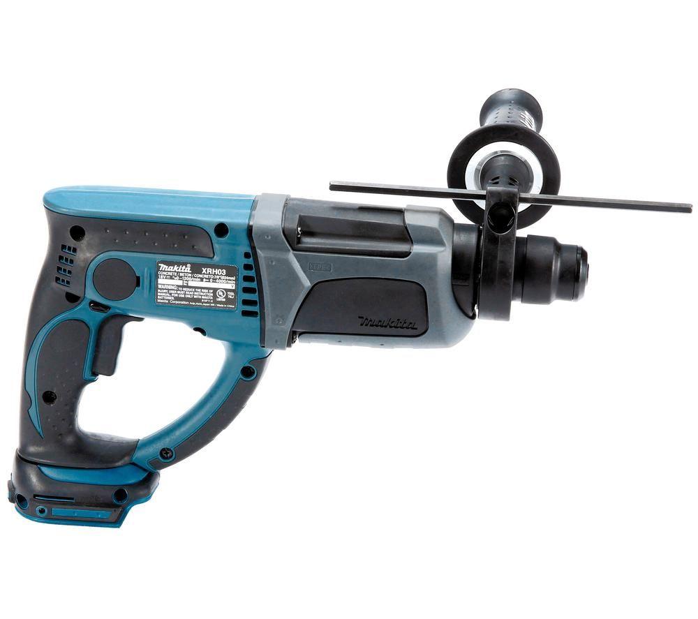 MAKITA DHR202RT1J 18V SDS+ Rotary Hammer Drill - Blue image number 6 of 8