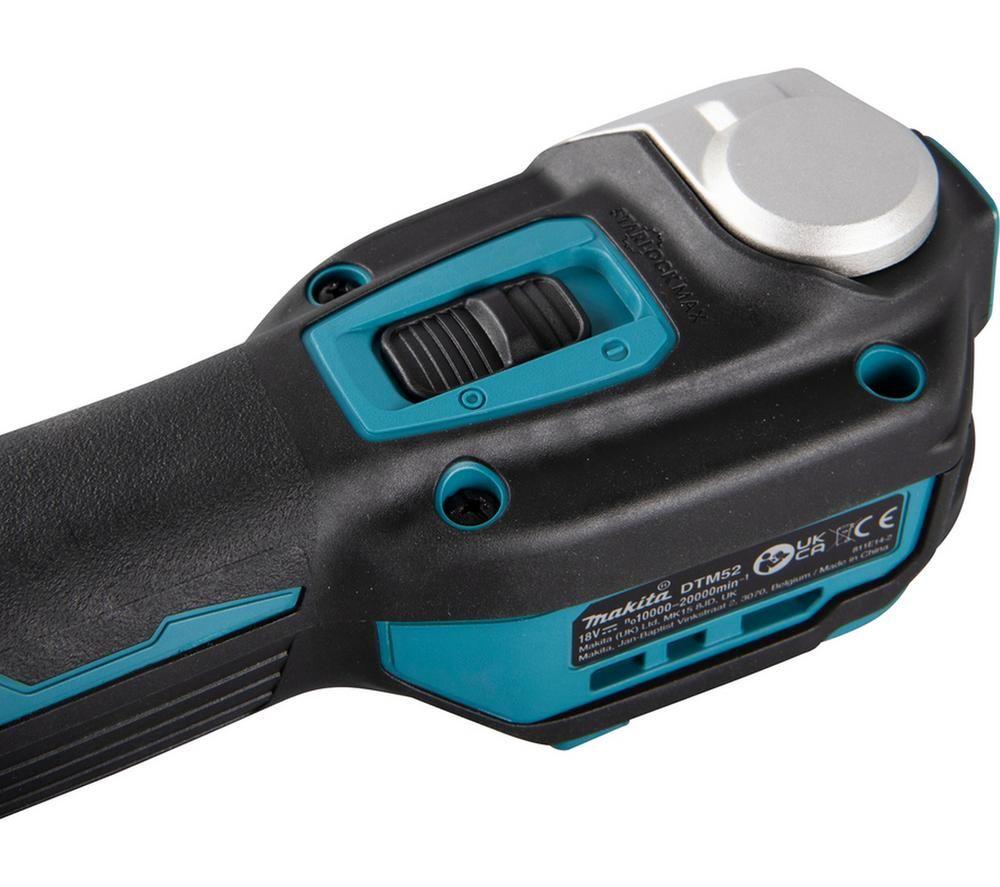 MAKITA DTM52Z Cordless Oscillating Multi-Tool image number 6 of 9