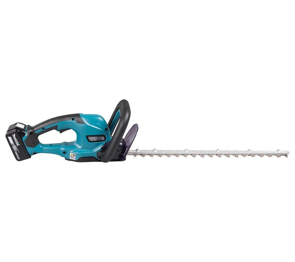 MAKITA LXT DUH507RT Cordless Hedge Trimmer with 1 Battery - Blue & Black image number 2 of 10