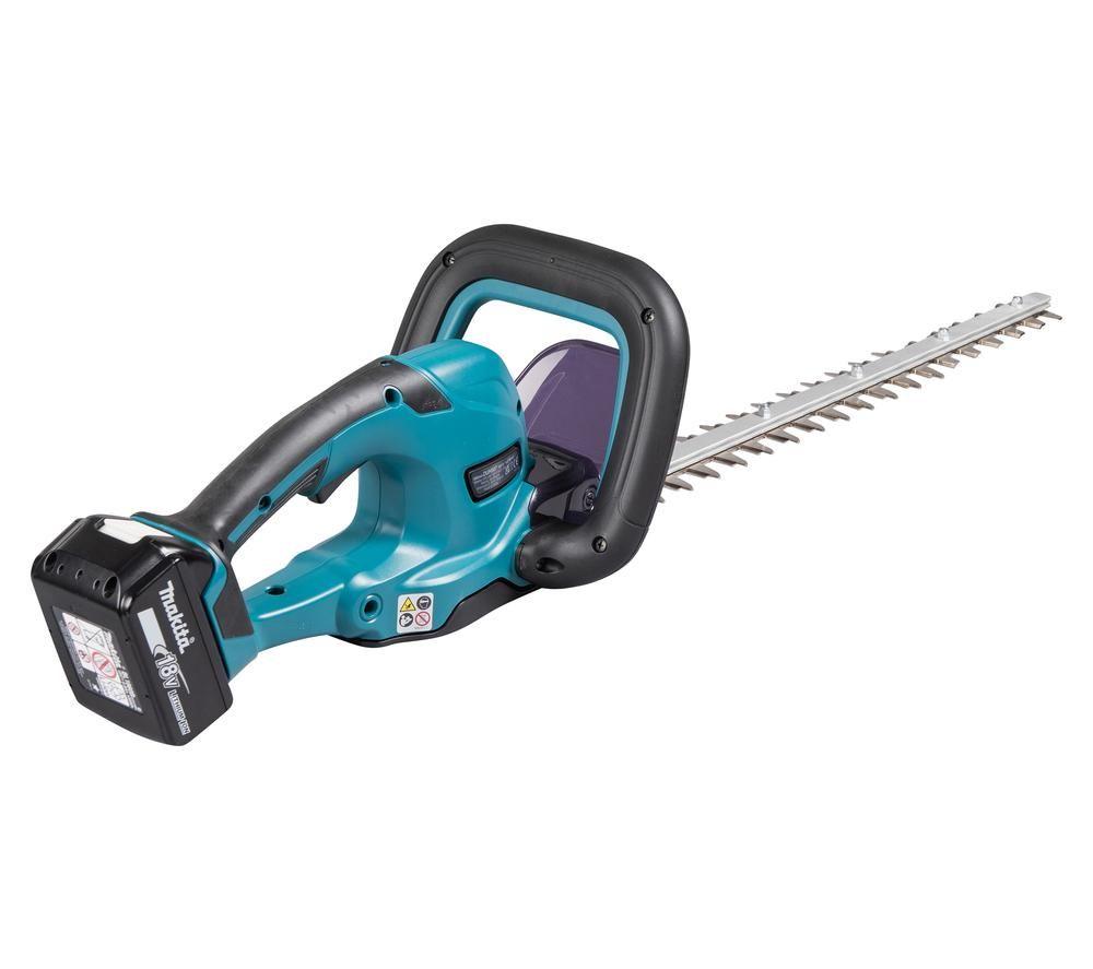 MAKITA LXT DUH507RT Cordless Hedge Trimmer with 1 Battery - Blue & Black image number 3 of 10