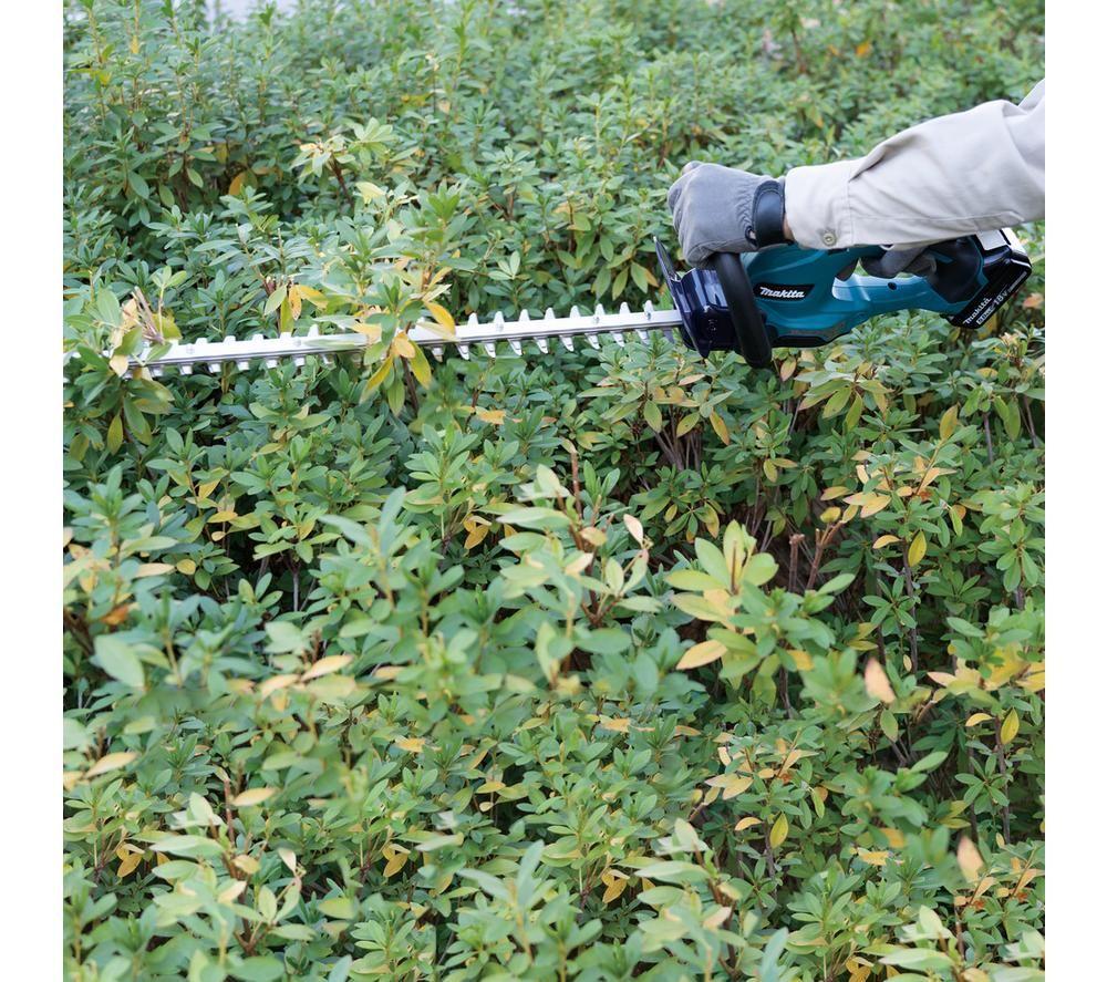 MAKITA LXT DUH507RT Cordless Hedge Trimmer with 1 Battery - Blue & Black image number 10 of 10