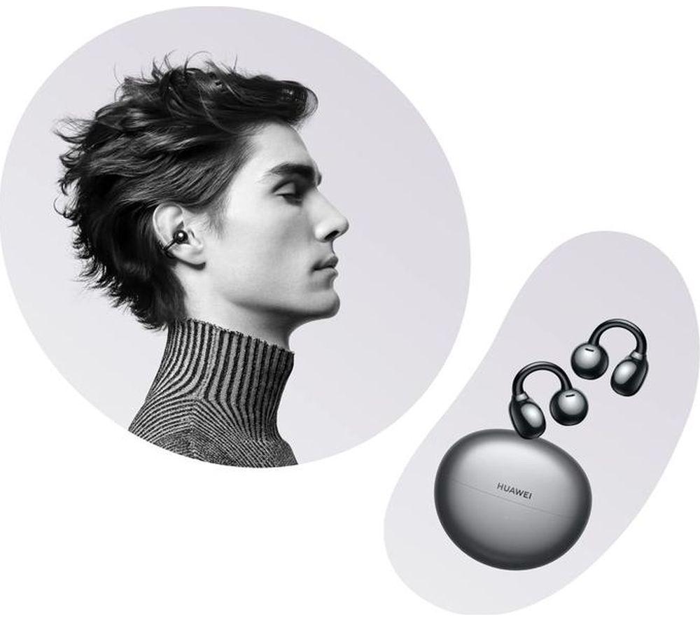 HUAWEI FreeClip Wireless Bluetooth Sports Earbuds - Black image number 5 of 6