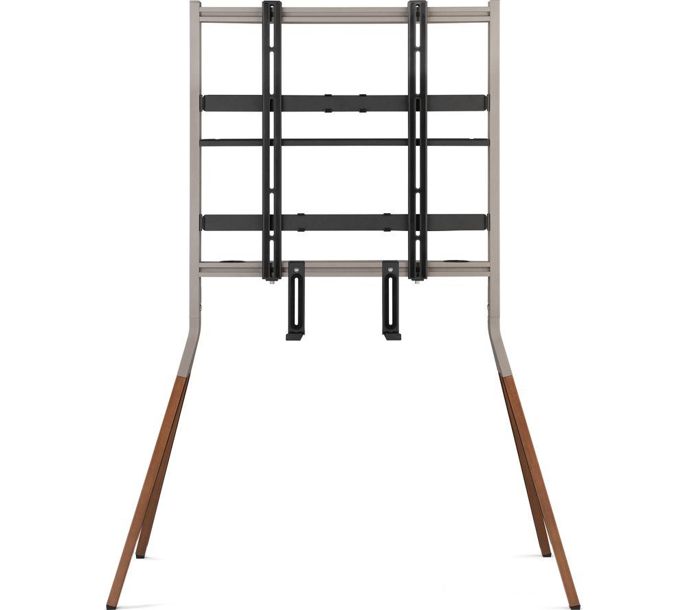 ONE FOR ALL Falcon WM 7481 495 mm TV Floor Stand with Bracket for 32-70" TVs - Dark Oak image number 2 of 9