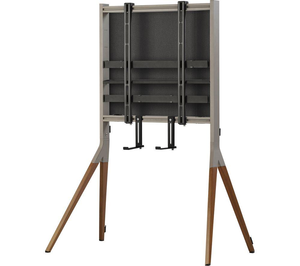 ONE FOR ALL Falcon WM 7481 495 mm TV Floor Stand with Bracket for 32-70" TVs - Dark Oak image number 6 of 9