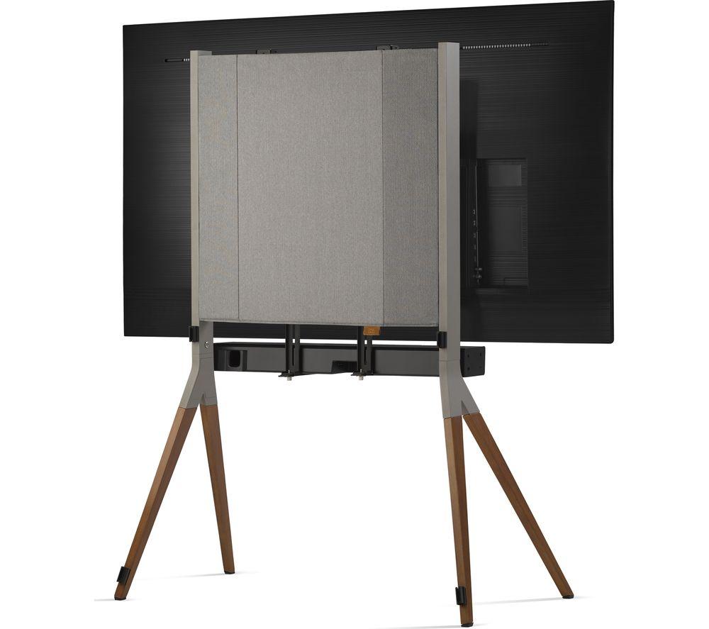 ONE FOR ALL Falcon WM 7481 495 mm TV Floor Stand with Bracket for 32-70" TVs - Dark Oak image number 9 of 9