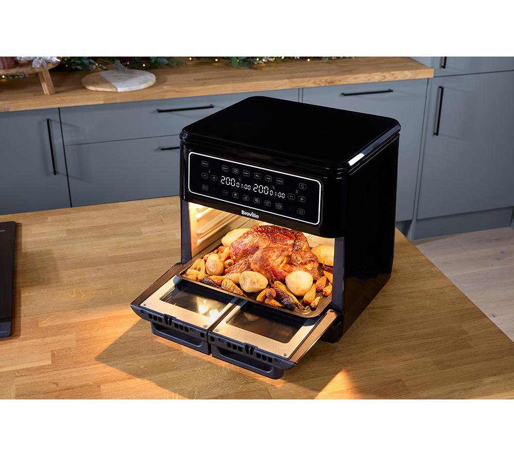 BREVILLE Halo Flexi VDF130 Dual Zone Air Fryer &ndash; Black image number 9 of 9