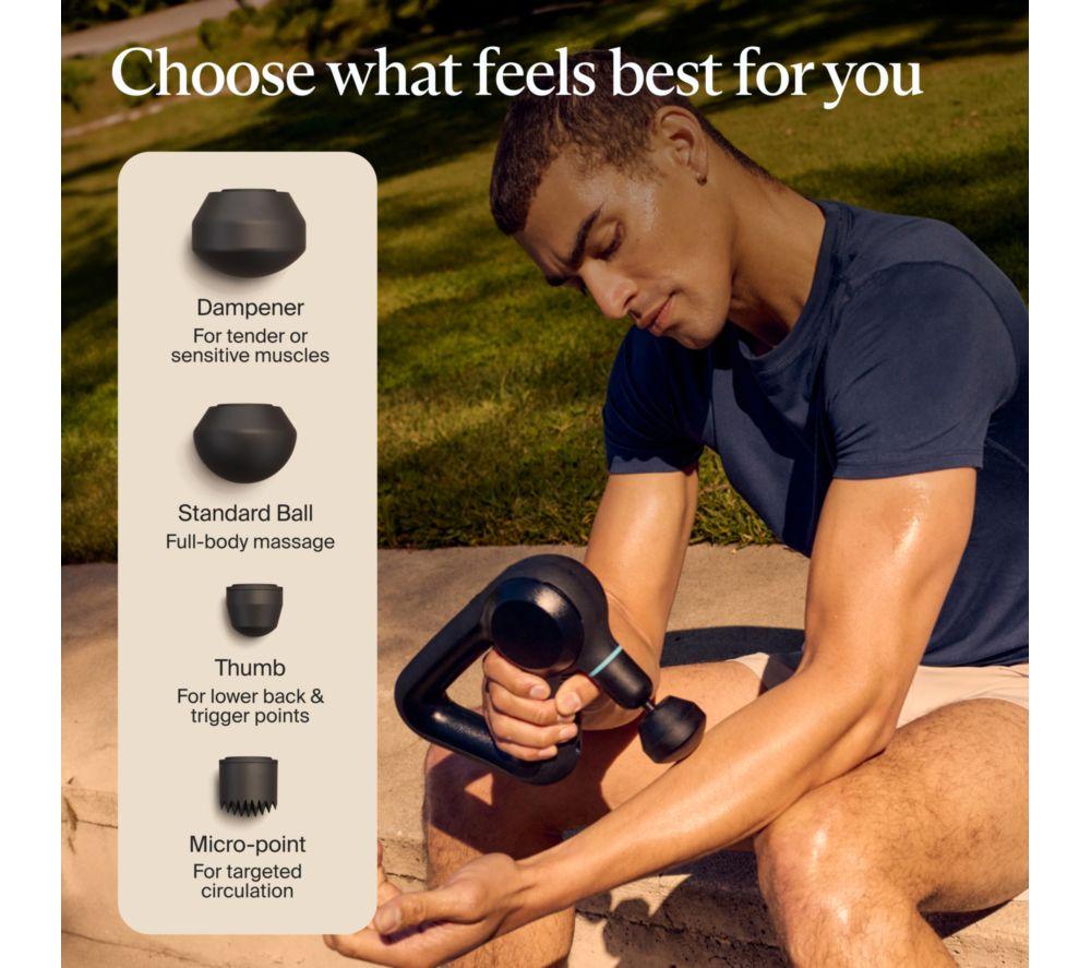 THERABODY Theragun Prime G5 Handheld Smart Percussive Therapy Device - Black image number 8 of 11