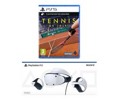 PLAYSTATION VR2 Gaming Headset & Tennis On-Court Bundle