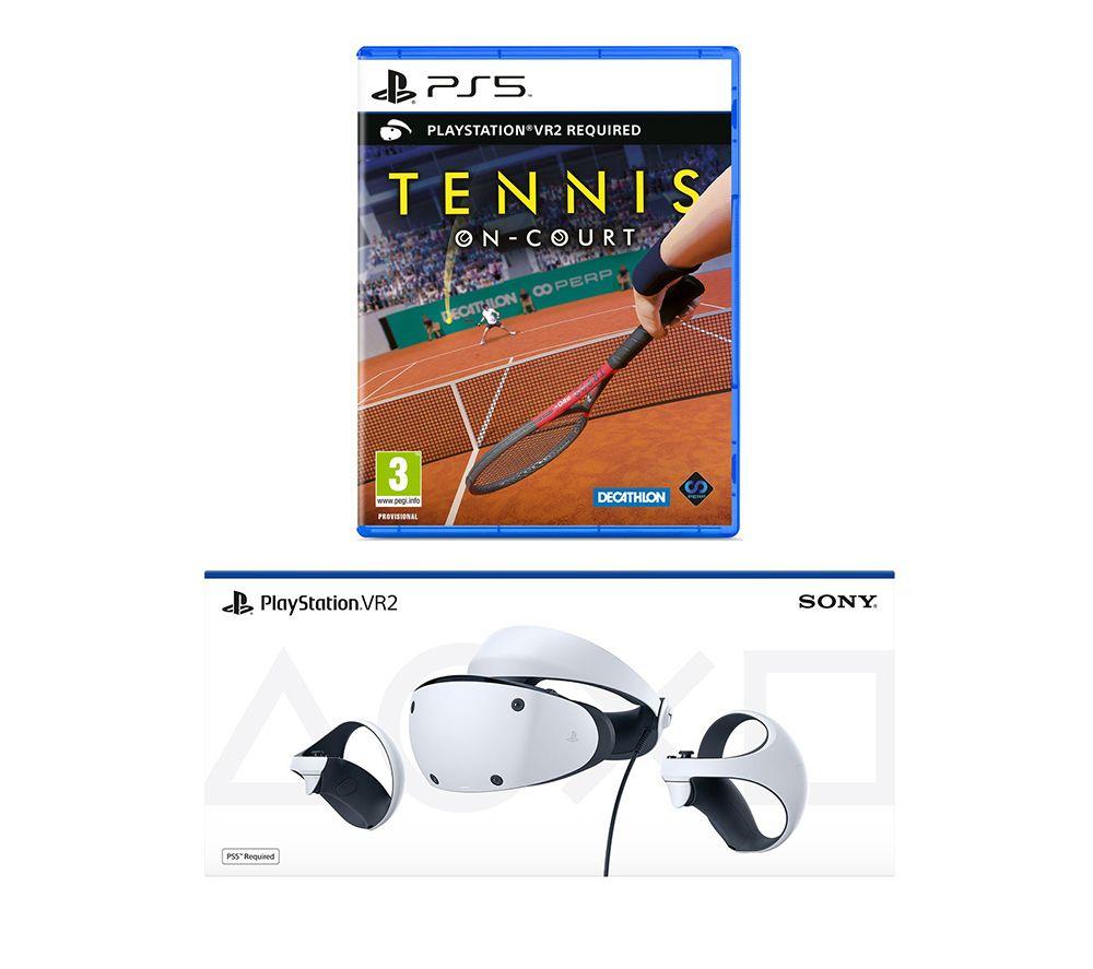 PLAYSTATION VR2 Gaming Headset & Tennis On-Court Bundle