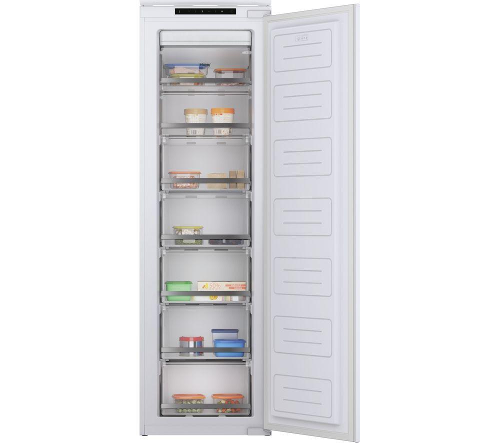 HAIER HAUN518EWK Integrated Tall freezer – Sliding Hinge, White