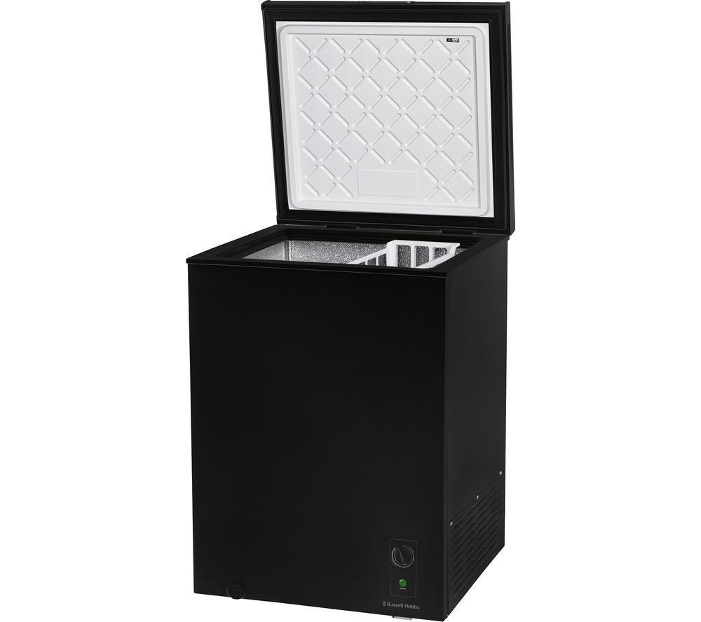 RUSSELL HOBBS RH142CF0E1B Chest Freezer - Black, Black thumbnail