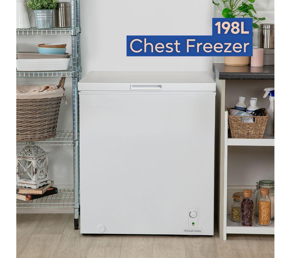 RUSSELL HOBBS RH198CF0E1W Chest Freezer - White image number 13 of 13