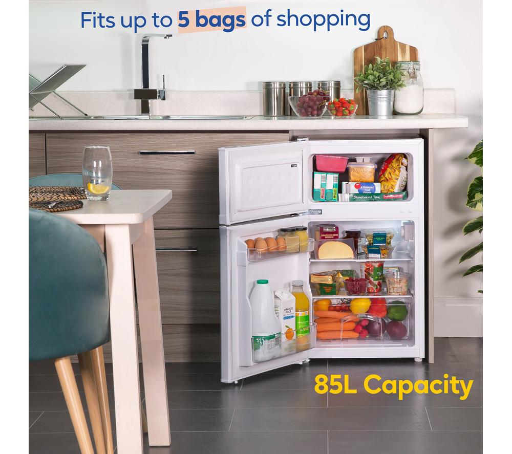 RUSSELL HOBBS RH85UCFF482E1W 70/30 Fridge Freezer - White image number 6 of 9