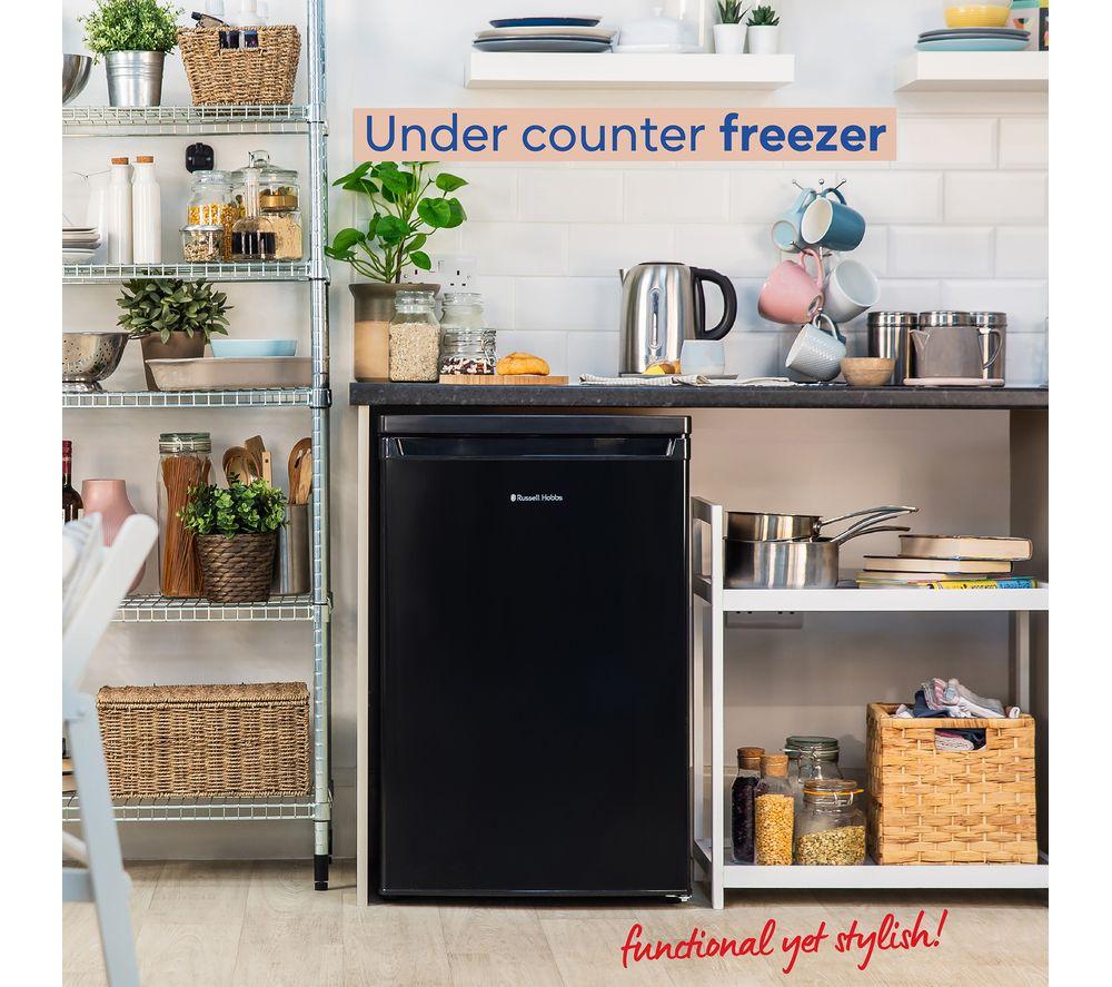 RUSSELL HOBBS RH85UCFZ552E1B Undercounter Freezer - Black image number 4 of 6