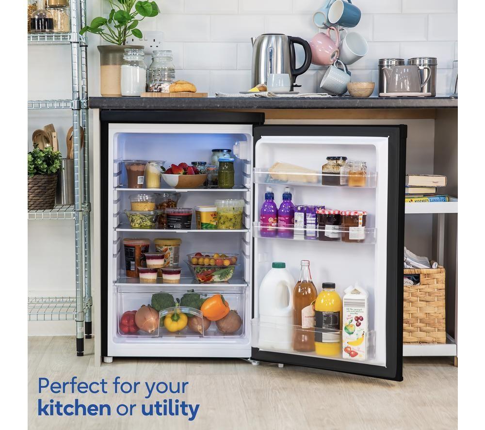 RUSSELL HOBBS RH85UCLF552E1B Undercounter Fridge - Black image number 7 of 7