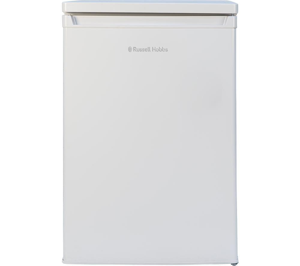 Russell Hobbs RH85UCLF552E1W White 127L Under Counter Larder Fridge - Adjustable Shelves - Salad Crisper - Image 4