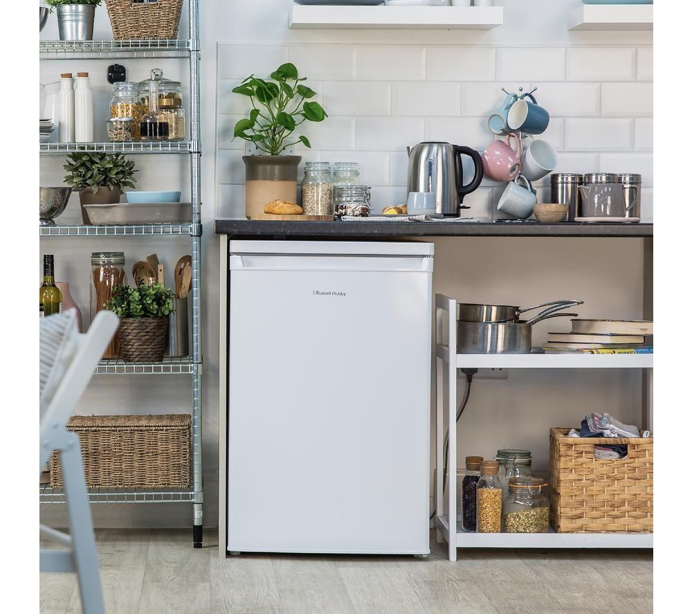 RUSSELL HOBBS RH85UCLF552E1W Undercounter Fridge - White image number 4 of 7