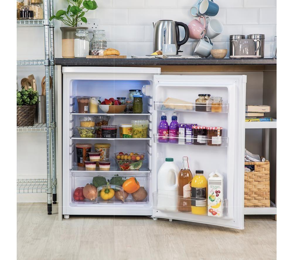 RUSSELL HOBBS RH85UCLF552E1W Undercounter Fridge - White image number 6 of 7