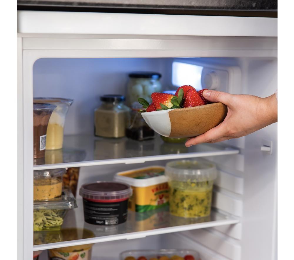 RUSSELL HOBBS RH85UCLF552E1W Undercounter Fridge - White image number 7 of 7