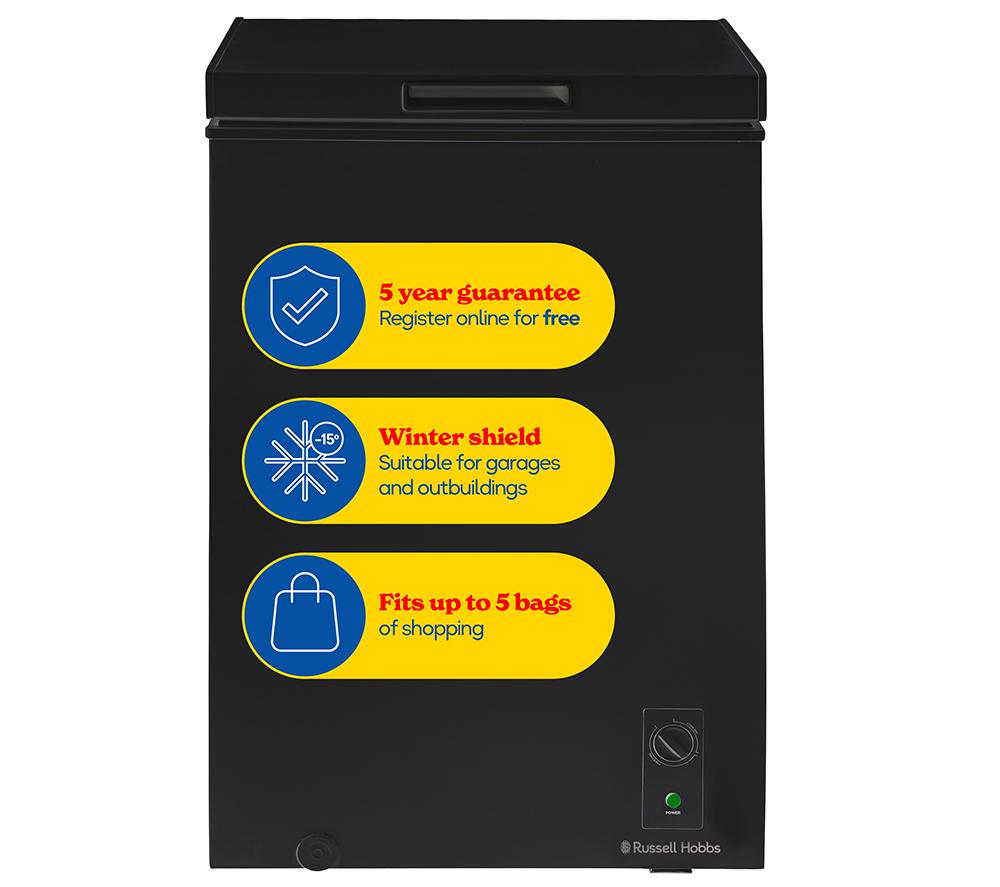 RUSSELL HOBBS RH99CF0E1B Chest Freezer - Black image number 9 of 16