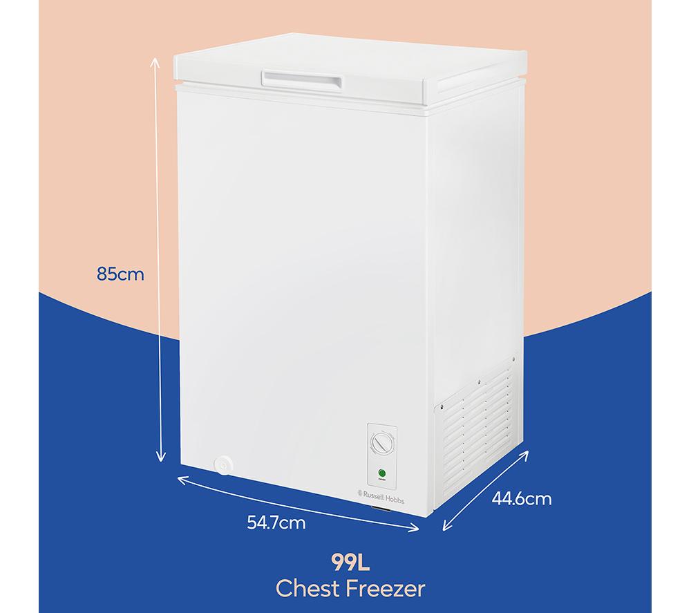 RUSSELL HOBBS RH99CF0E1W Chest Freezer - White image number 2 of 16