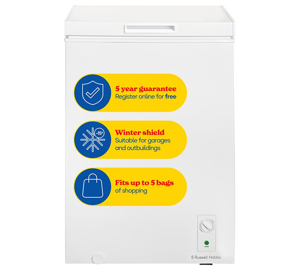 RUSSELL HOBBS RH99CF0E1W Chest Freezer - White image number 9 of 16
