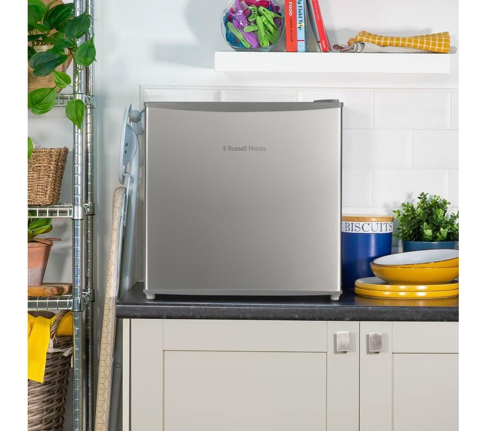 RUSSELL HOBBS RHTTF0E1SS Mini Fridge - Stainless Steel image number 4 of 9