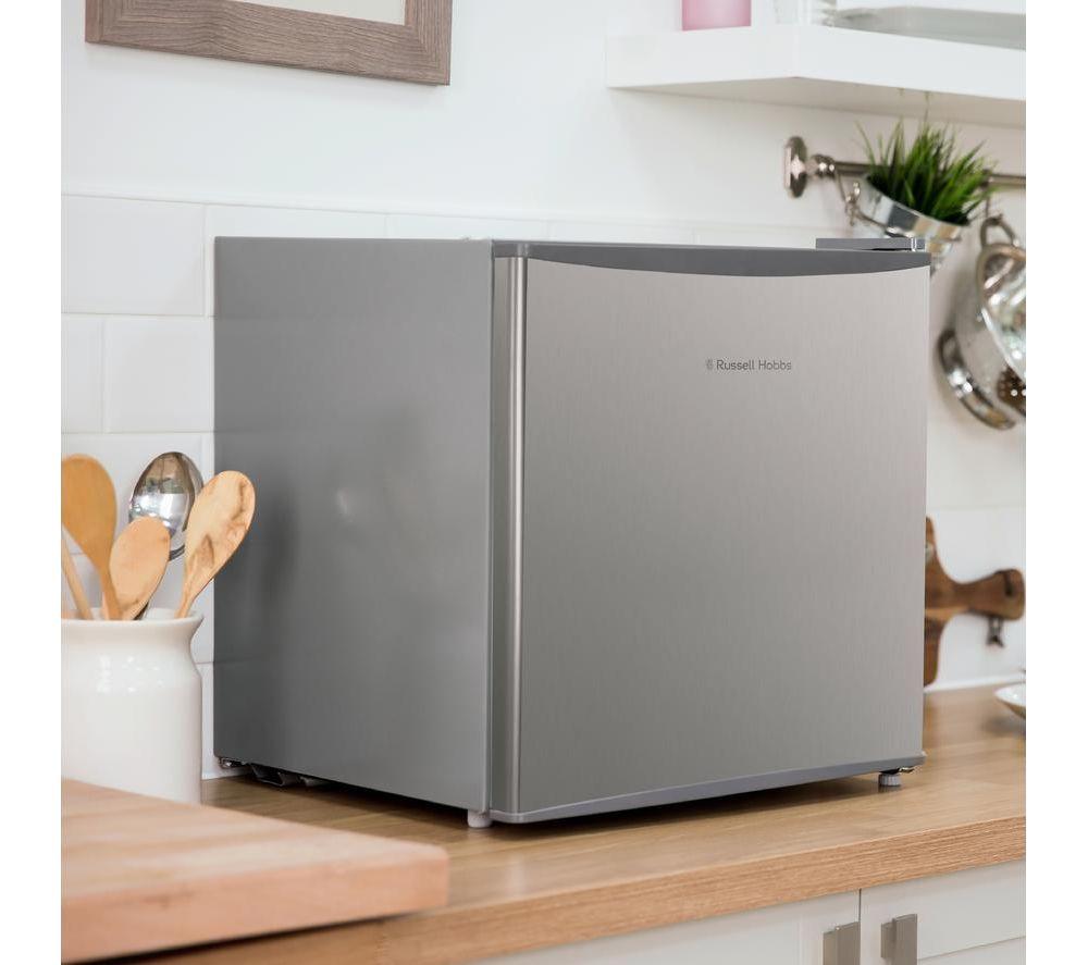 RUSSELL HOBBS RHTTF0E1SS Mini Fridge - Stainless Steel image number 5 of 9