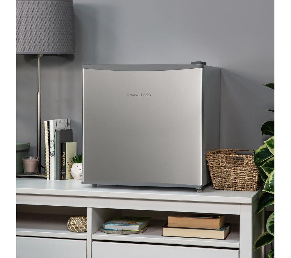 RUSSELL HOBBS RHTTF0E1SS Mini Fridge - Stainless Steel image number 6 of 9