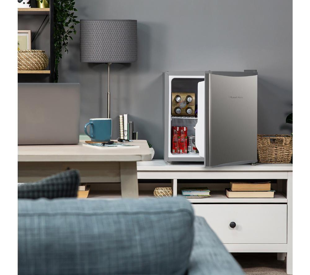 RUSSELL HOBBS RHTTF0E1SS Mini Fridge - Stainless Steel image number 7 of 9