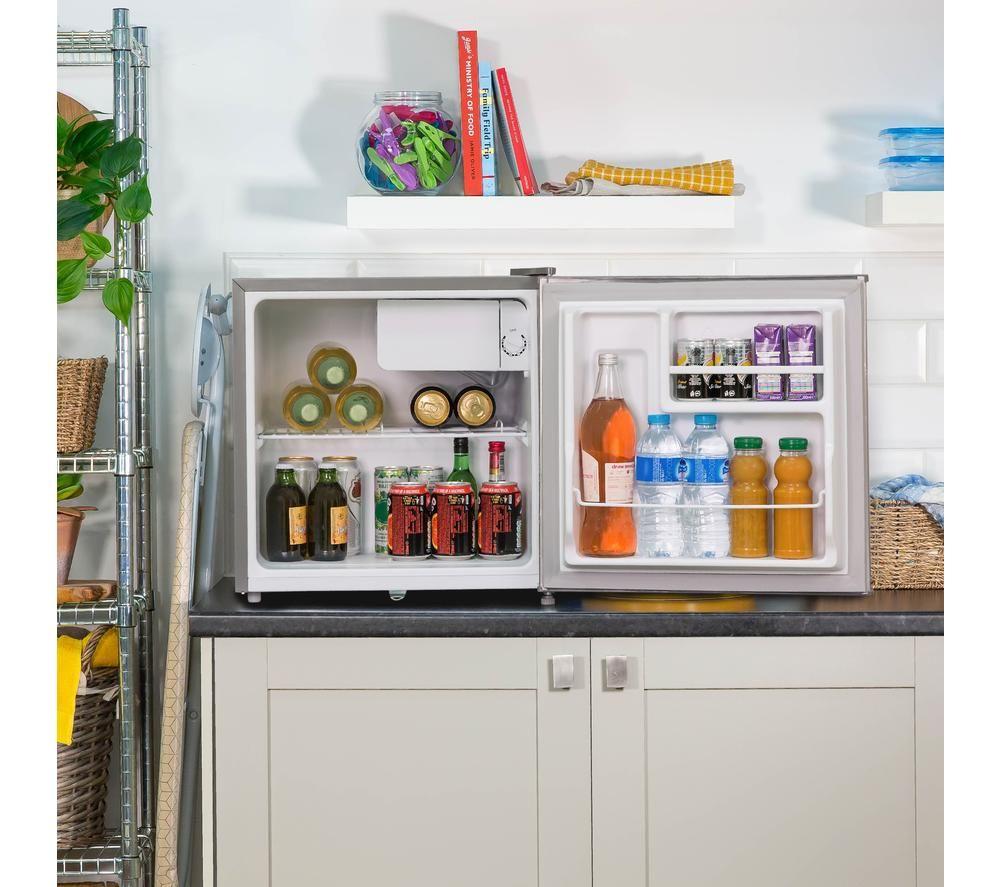 RUSSELL HOBBS RHTTF0E1SS Mini Fridge - Stainless Steel image number 8 of 9