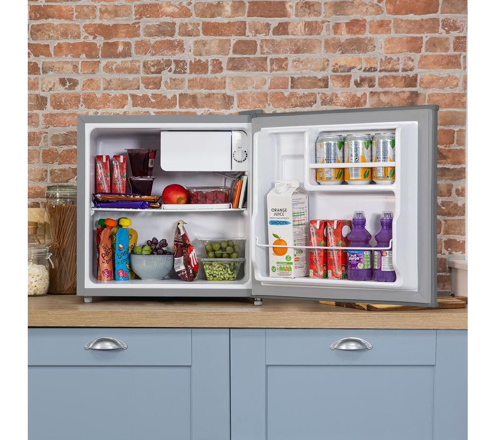 RUSSELL HOBBS RHTTF0E1SS Mini Fridge - Stainless Steel image number 9 of 9