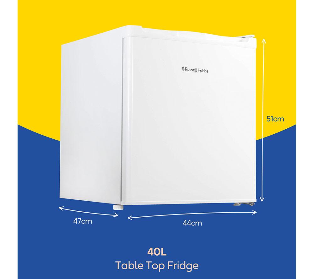 RUSSELL HOBBS RHTTLF2E1W Mini Fridge - White image number 3 of 9