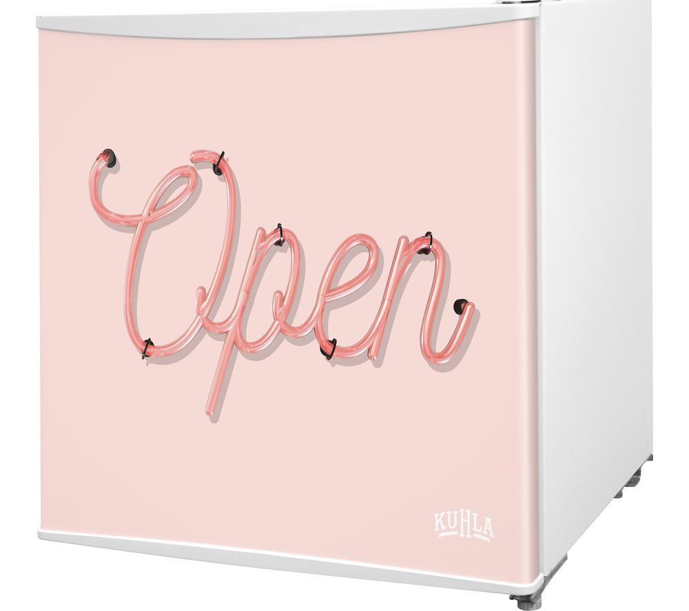 KUHLA KTTF0E6W-1025 Mini Fridge - Pink & White image number 2 of 8