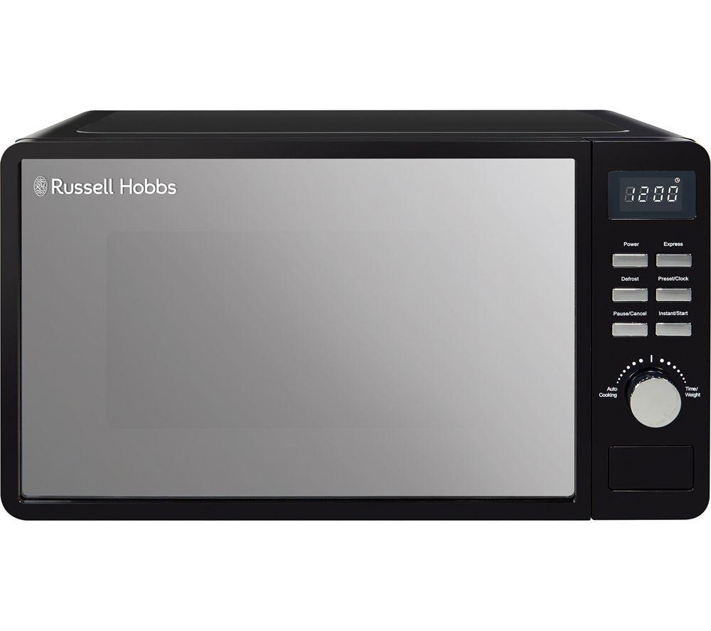 RUSSELL HOBBS RHFM2002B/01 Compact Solo Microwave - Black, Black