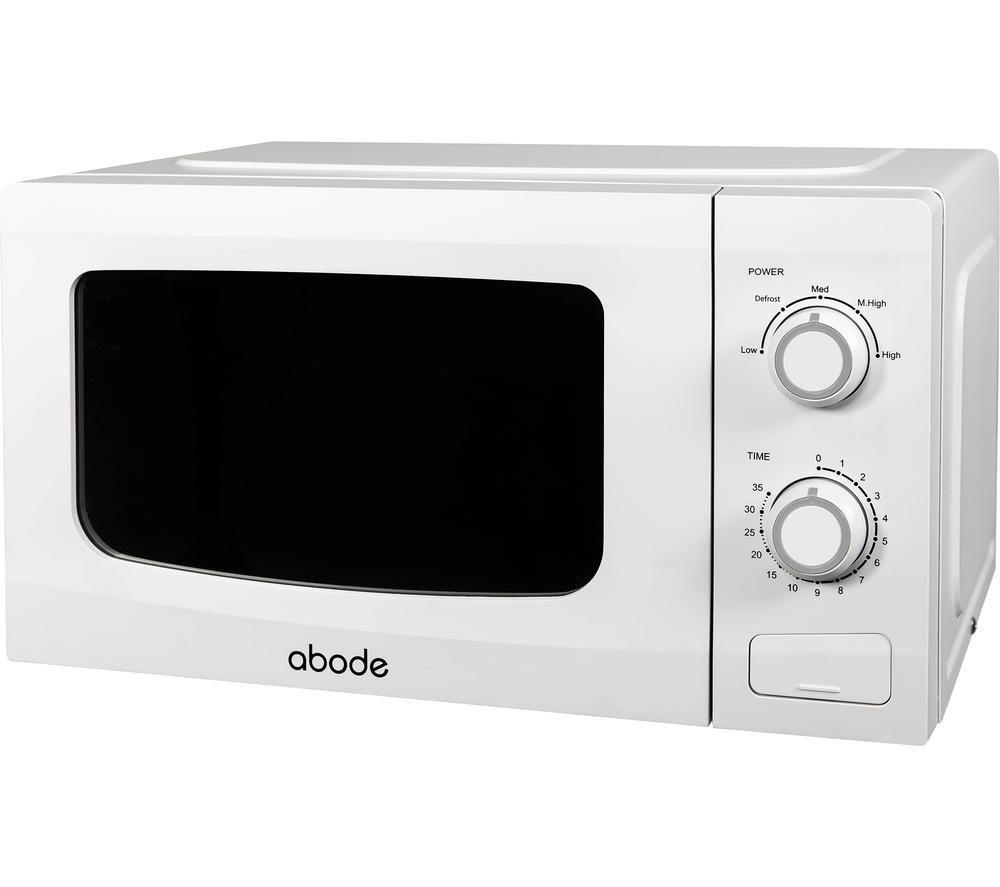 ABODE AMM2001-M Compact Solo Microwave - White image number 2 of 6