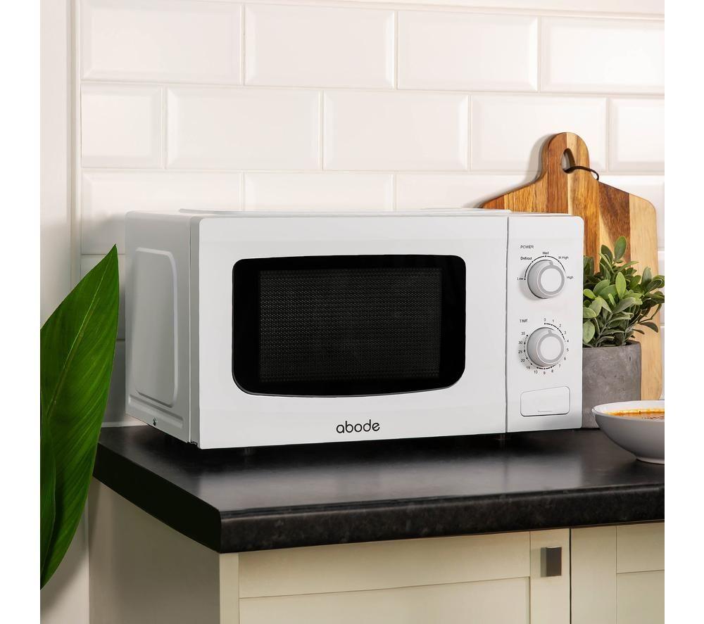 ABODE AMM2001-M Compact Solo Microwave - White image number 5 of 6