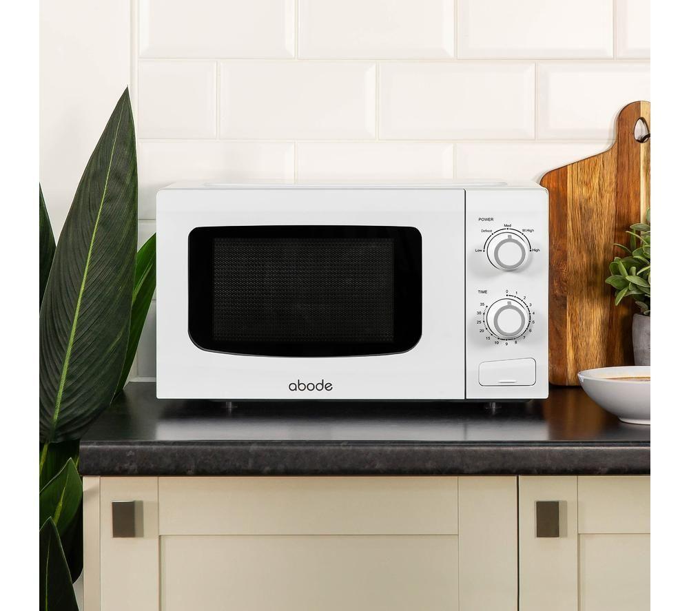ABODE AMM2001-M Compact Solo Microwave - White image number 6 of 6