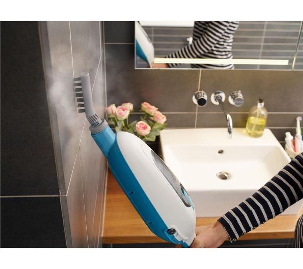 BLACK + DECKER FSMH13E5-GB Steam Mop - White & Blue image number 14 of 14