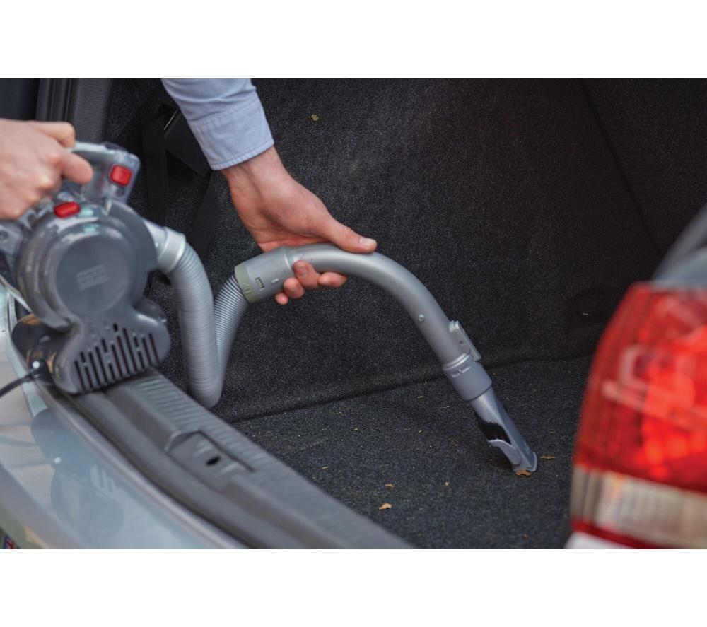 BLACK + DECKER DustBuster Flexi Auto PD1200AV Handheld Vacuum Cleaner - Red & Grey image number 4 of 10