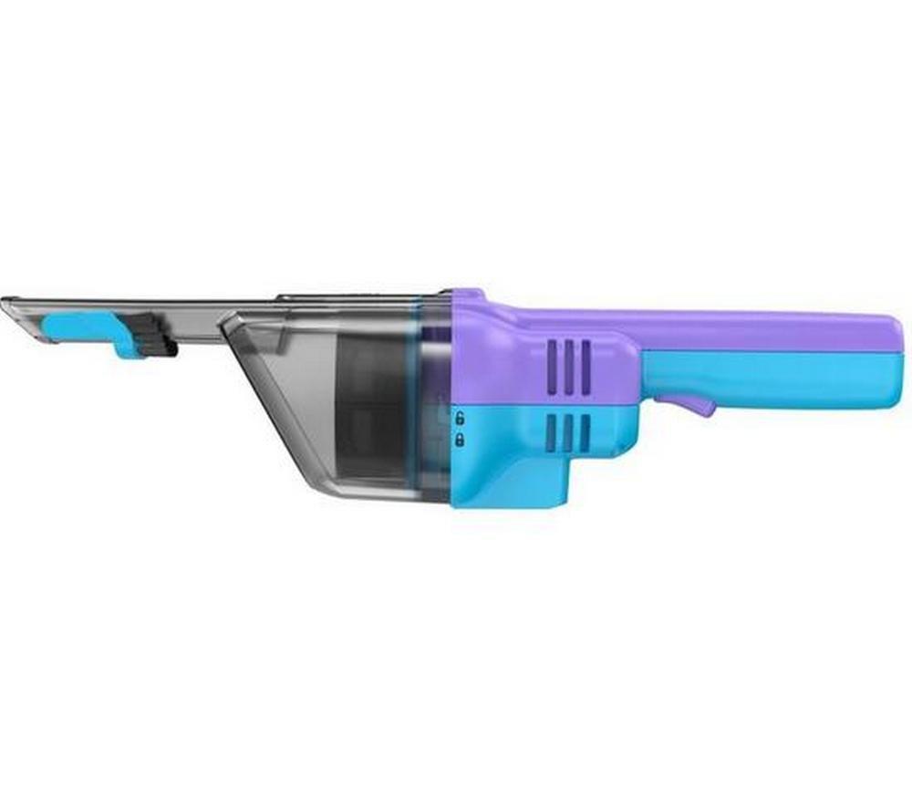 BLACK + DECKER NVD220BP-GB Handheld Vacuum Cleaner - Purple & Blue image number 2 of 6
