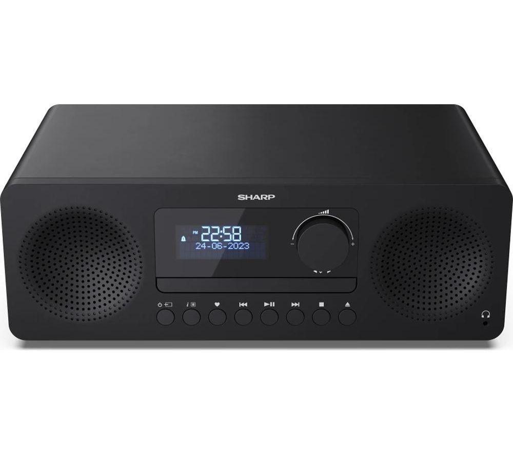 SHARP Tokyo XL-B720D Bluetooth All-in-one Hi-Fi System - Black image number 6 of 9