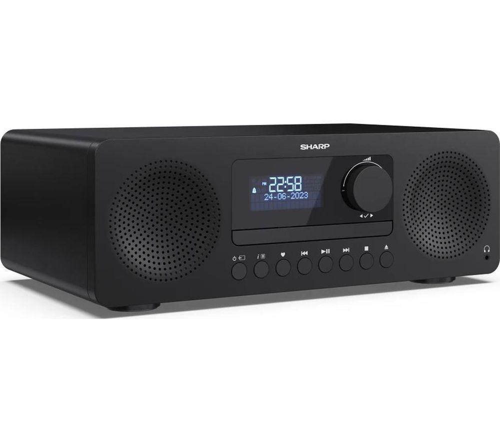 SHARP Tokyo XL-B720D Bluetooth All-in-one Hi-Fi System - Black image number 8 of 9