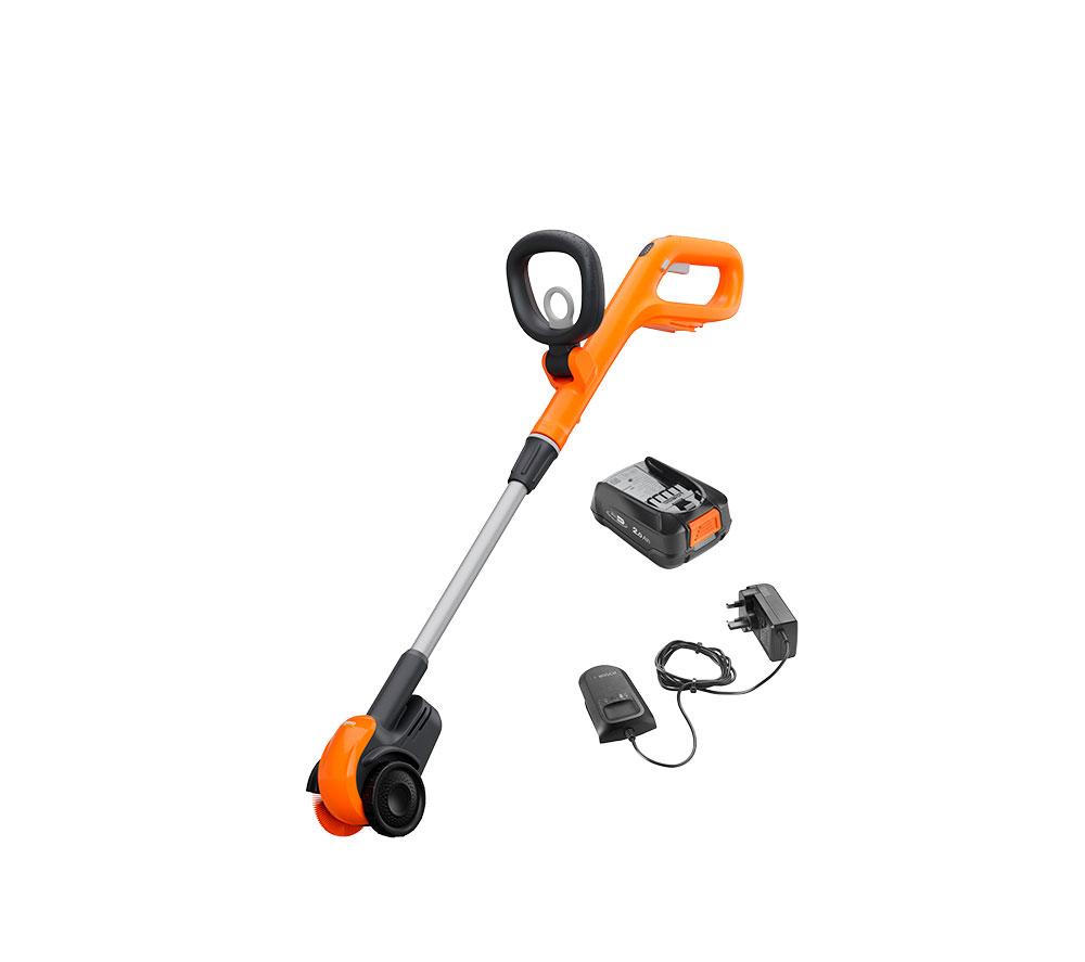 Flymo 18V EasiWeeder - Cordless Weed Brush - Orange - Image 3