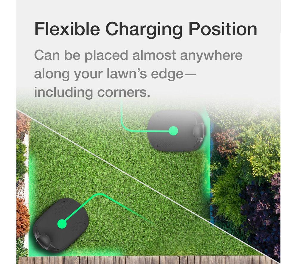 FLYMO UltraLife 800 Cordless Robot Lawn Mower - Black & Orange image number 7 of 19