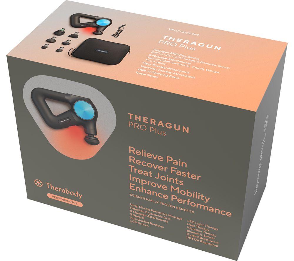 THERABODY Theragun Pro Plus Handheld Smart Percussive Therapy Device - Black image number 2 of 18