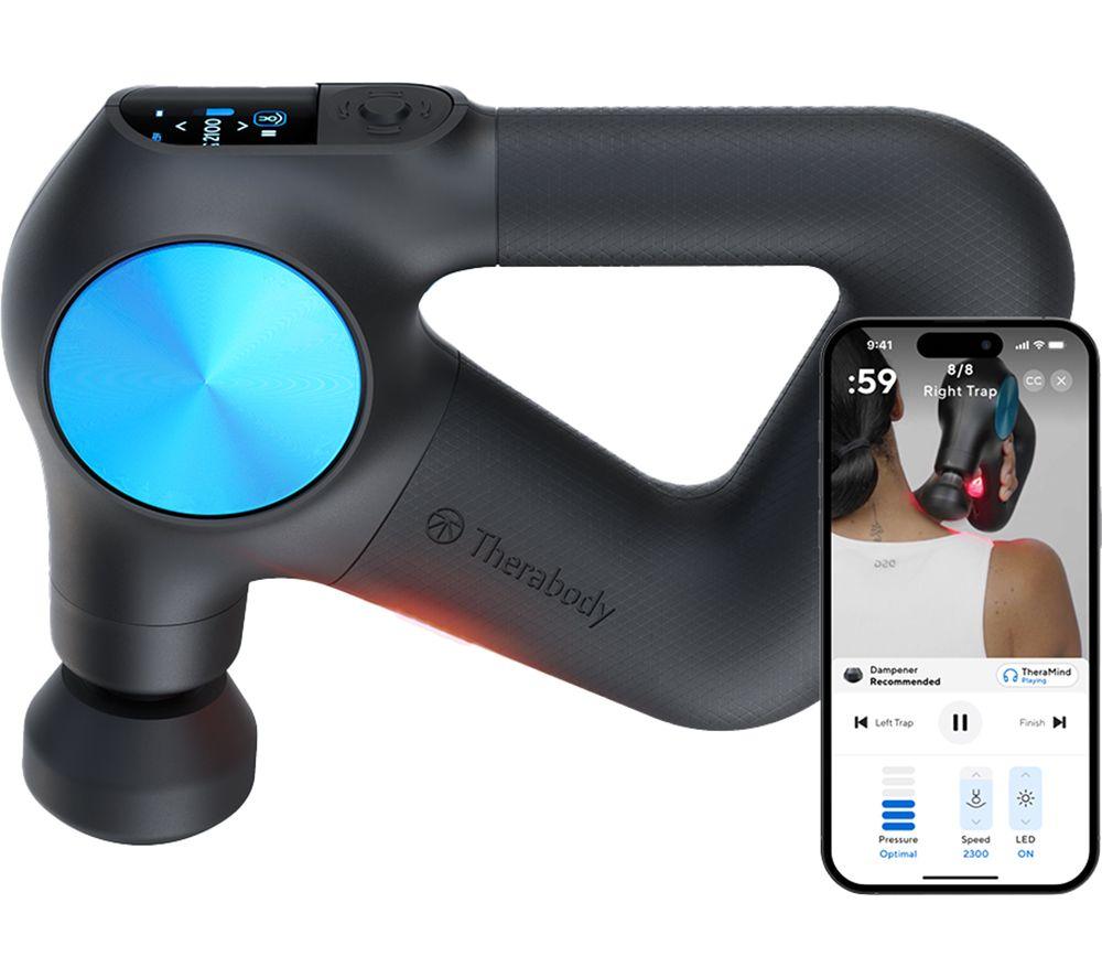 THERABODY Theragun Pro Plus Handheld Smart Percussive Therapy Device - Black image number 3 of 18