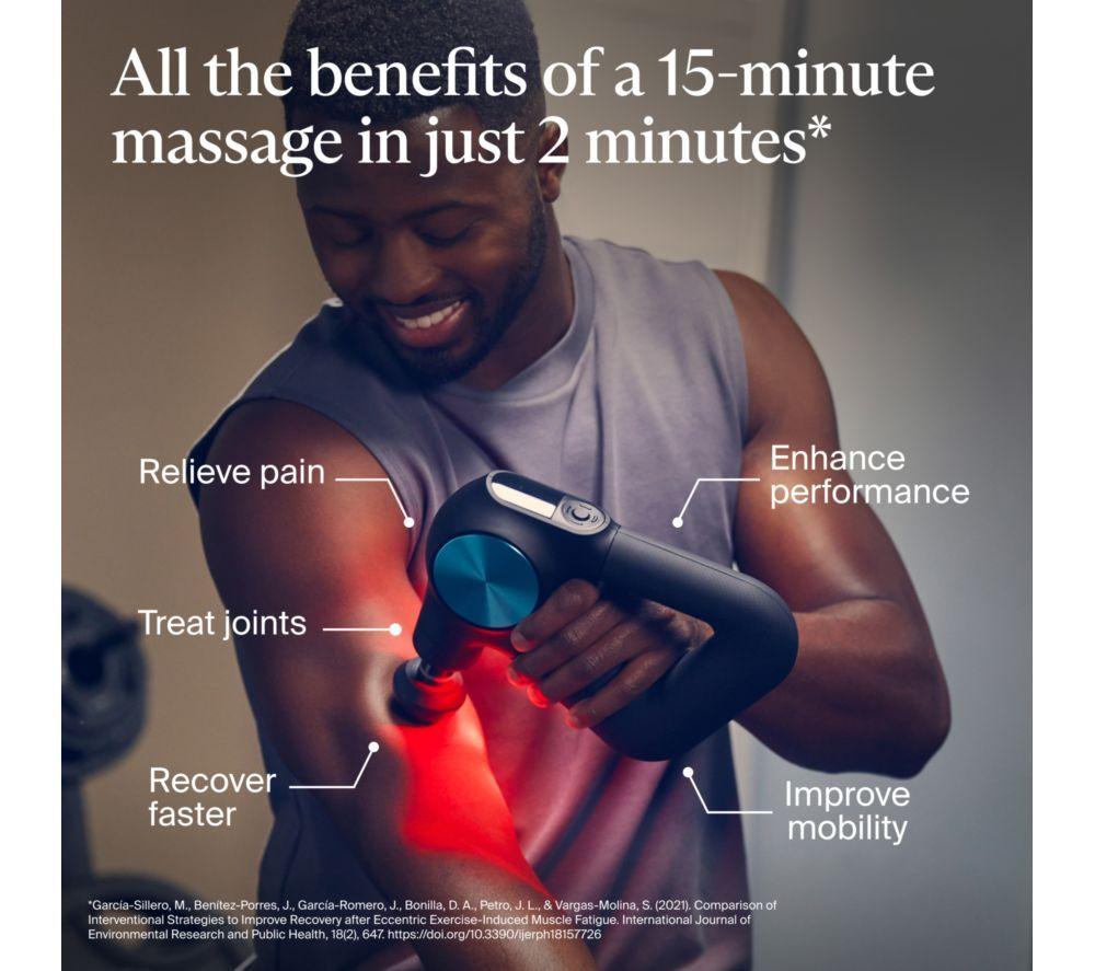 THERABODY Theragun Pro Plus Handheld Smart Percussive Therapy Device - Black image number 8 of 18