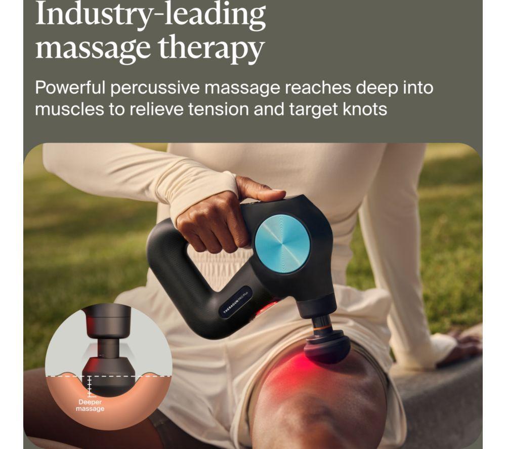 THERABODY Theragun Pro Plus Handheld Smart Percussive Therapy Device - Black image number 10 of 18